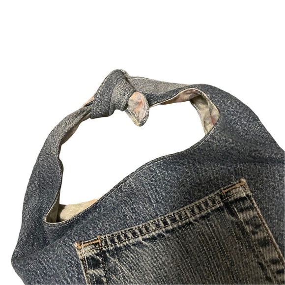 Handmade Jeans Purse - Picture 3 of 6